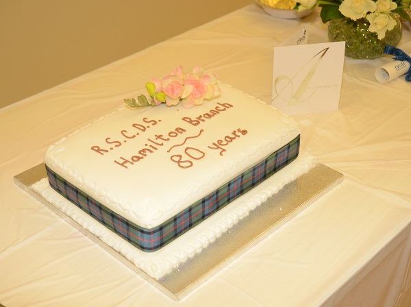 6 - 80th Anniversary Cake